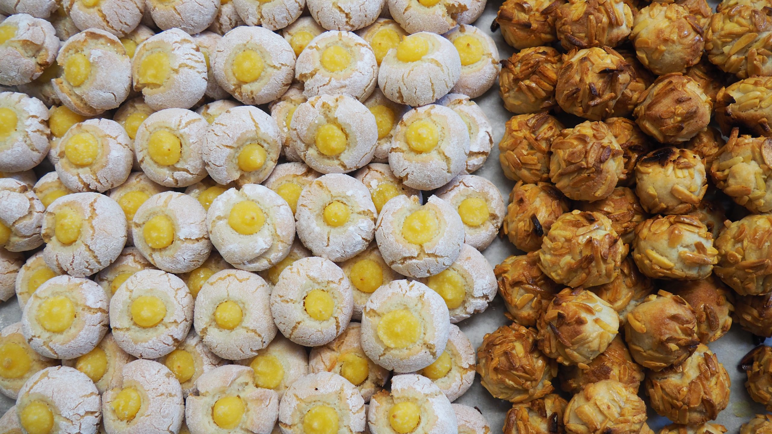 Panellets - Dulces típicos de Todos los Santos - Horno de Repostería Ismael - Tu pastelería de confianza en Zaragoza