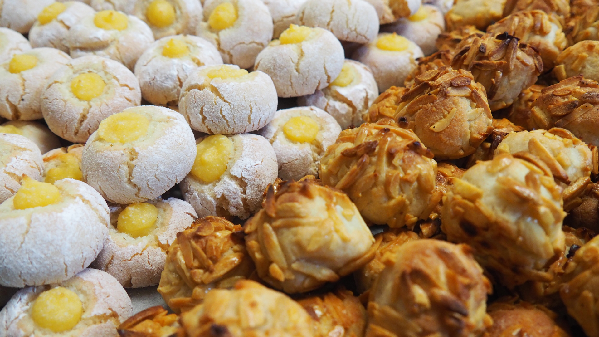 Comprar panellets - Festividad de Todos los Santos - Horno de Repostería Ismael - Tu pastelería de confianza en Zaragoza