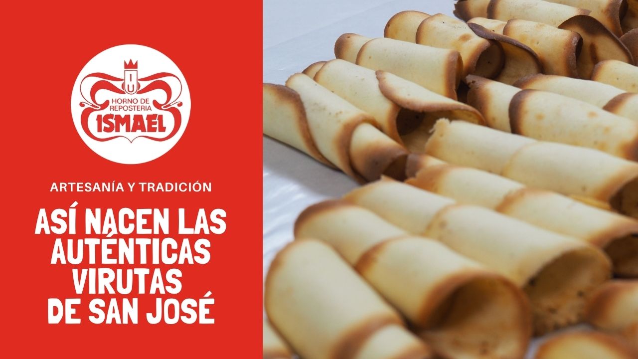 Así nacen las auténticas Virutas de San José - Horno de Repostería Ismael